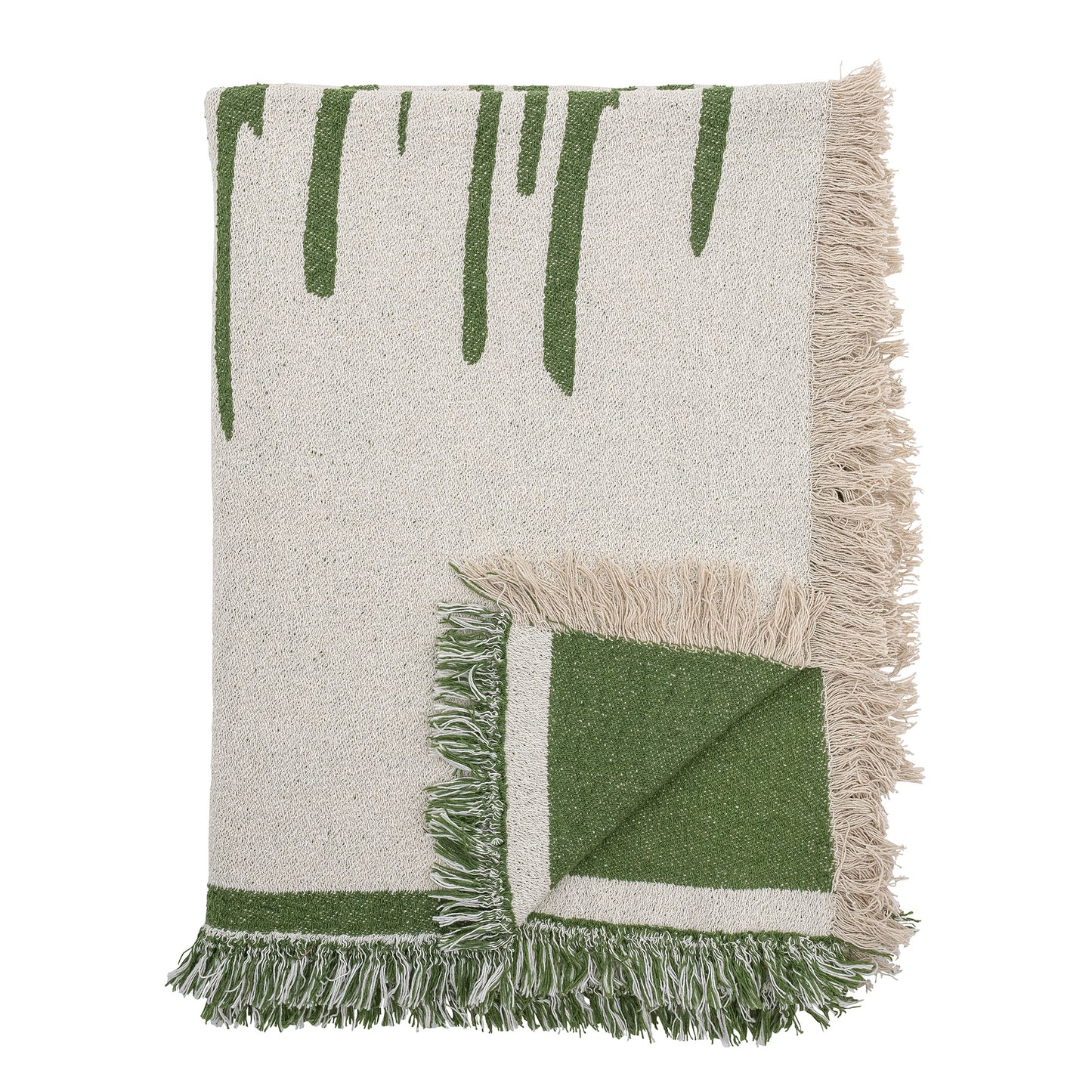 Bloomingville Haxby Throw Green