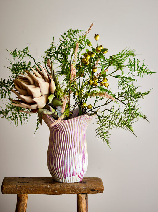 Bloomingville Floral Bowl, Rose
