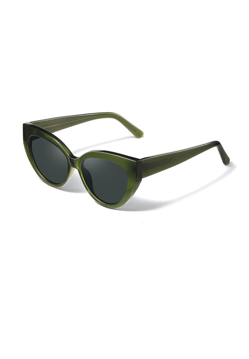 Eco Shades Rizzo Green Sunglasses