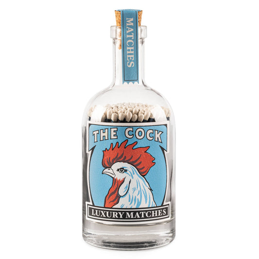 Archivist | UK - The Cock | Glass Bottle - Safety Matches