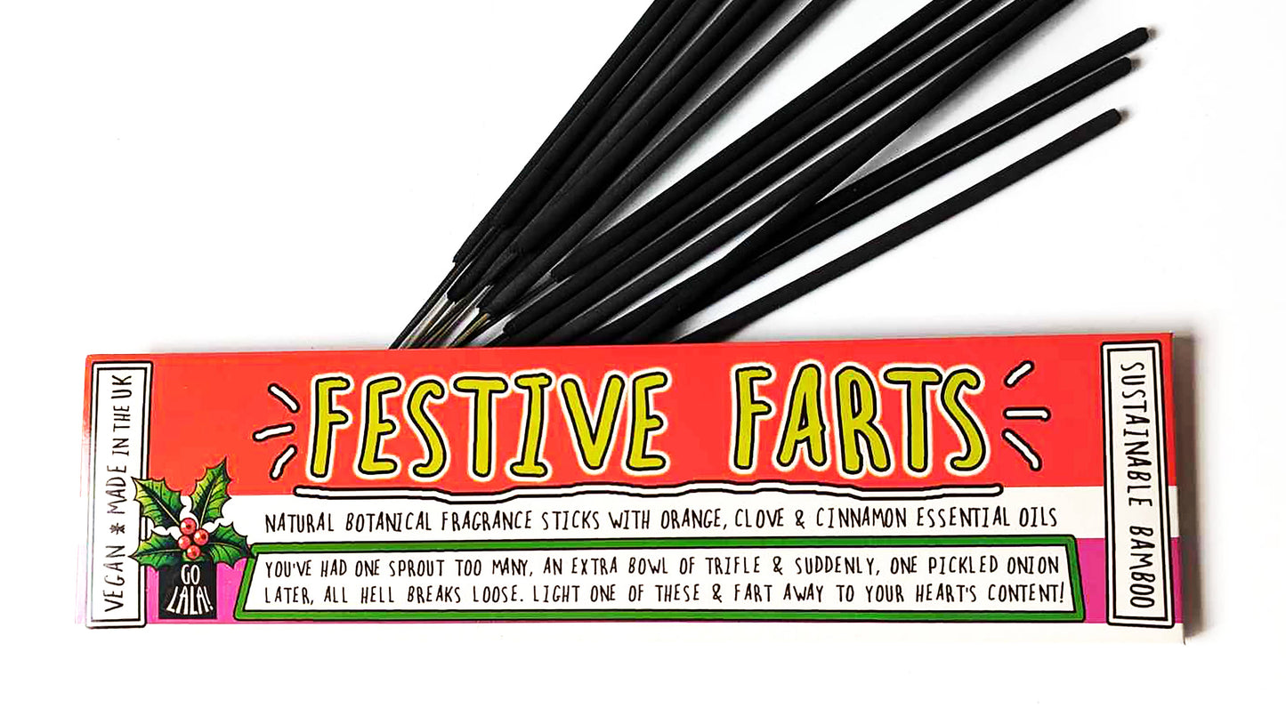 Go La La Festive Farts -  Christmas Funny Smells Fragrance Sticks 