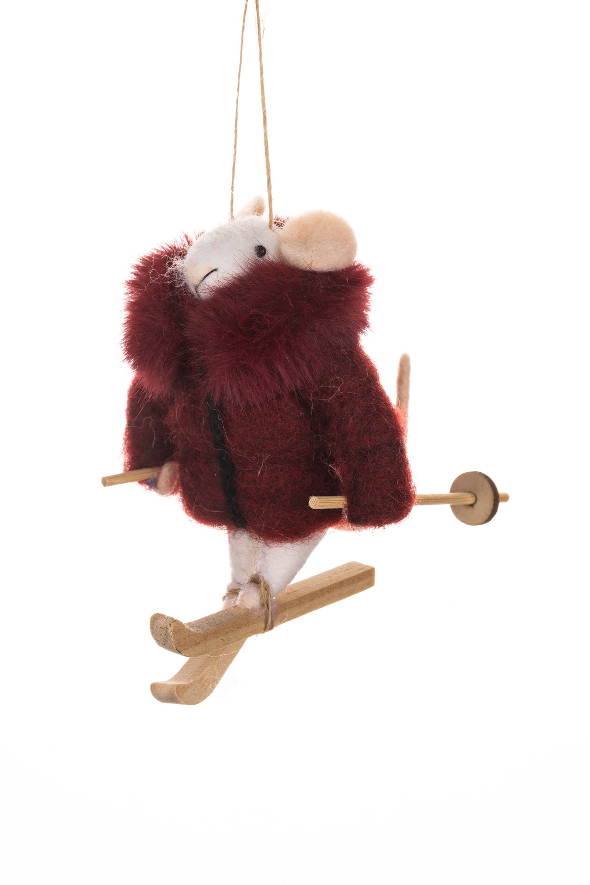 Ski Mouse Decoration