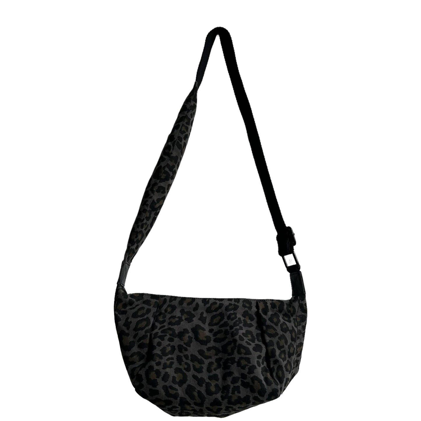 Brixton Cross Body Sling Bag - Grey Leopard Print  - Small