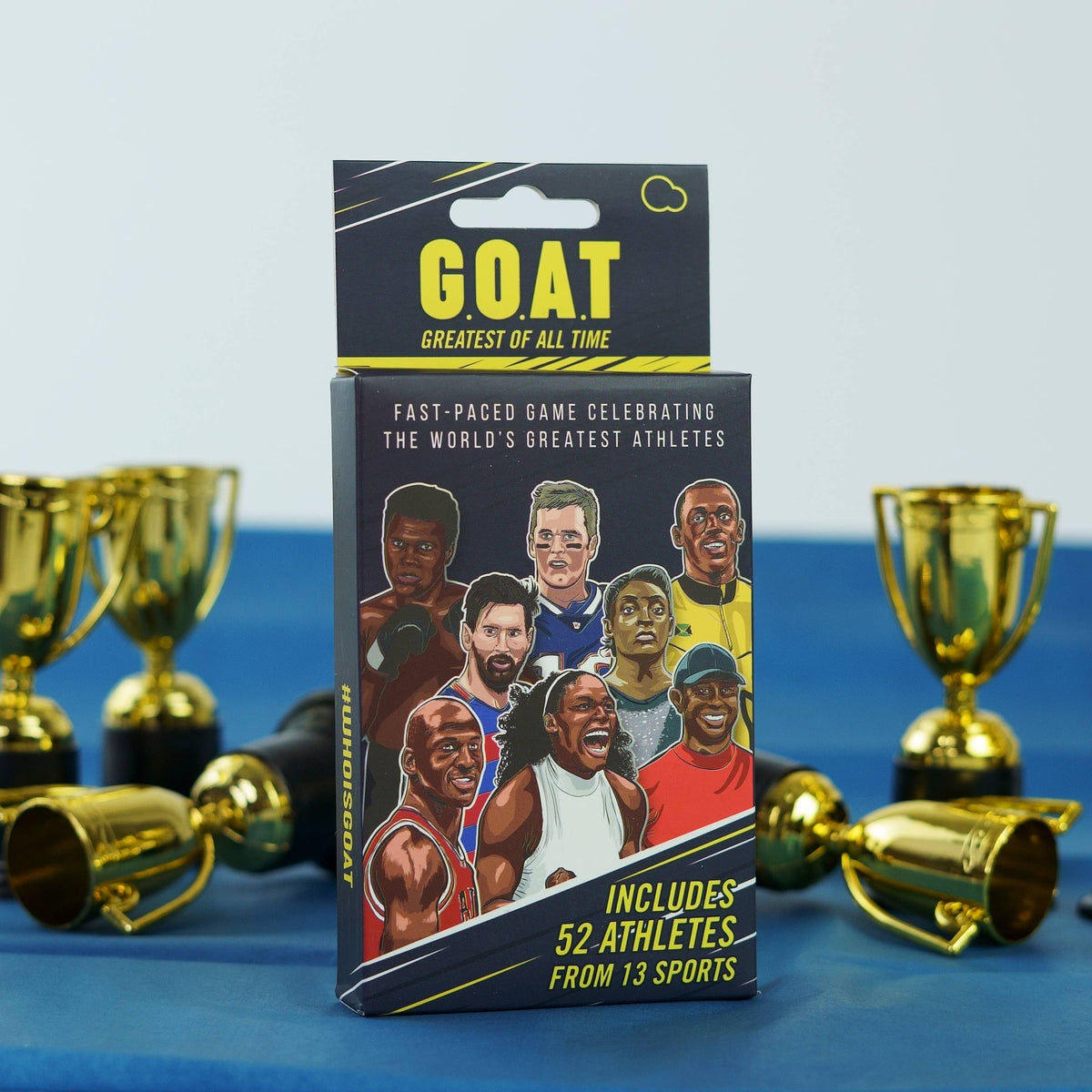 Bubblegum Stuff UK - GOAT | Fast-Paced Family Card Game | Top Sports Fan Gift