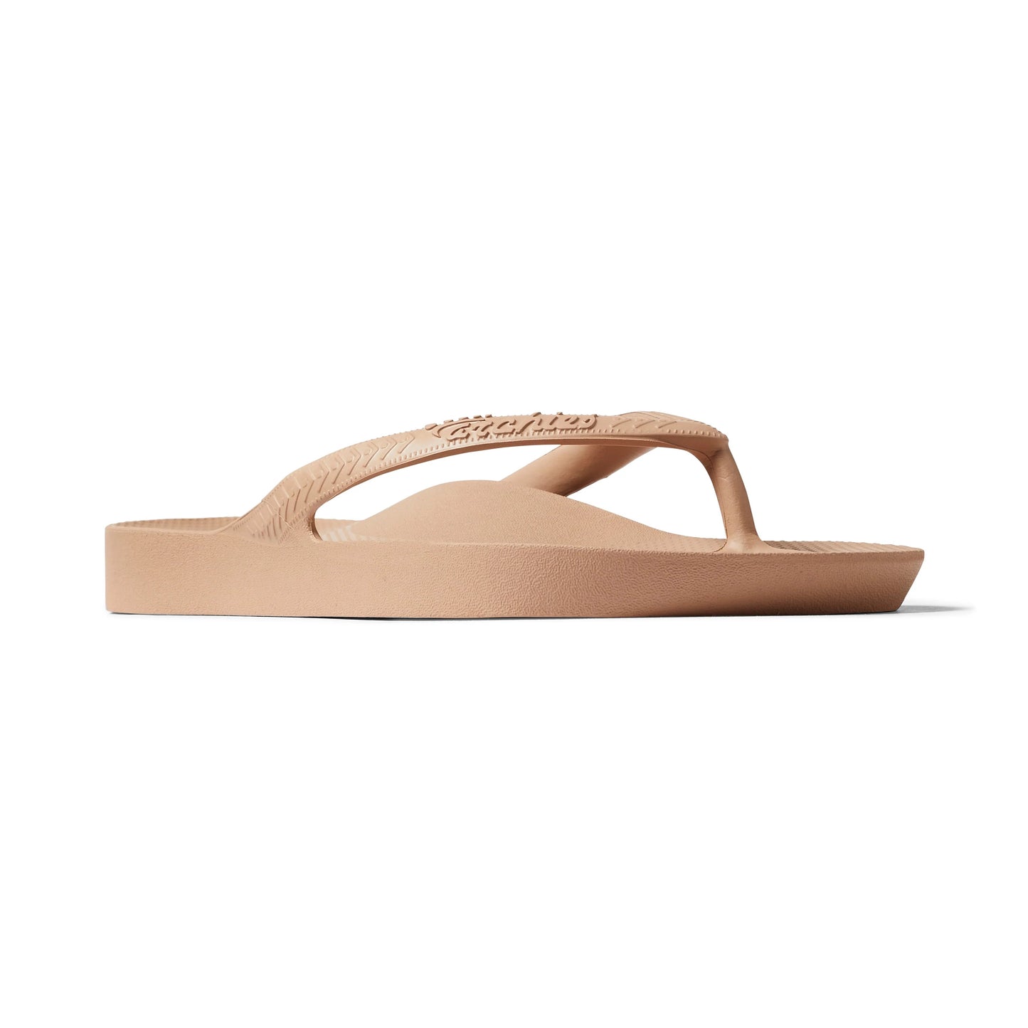 Archies Tan Arch Support Flip Flops - Classic