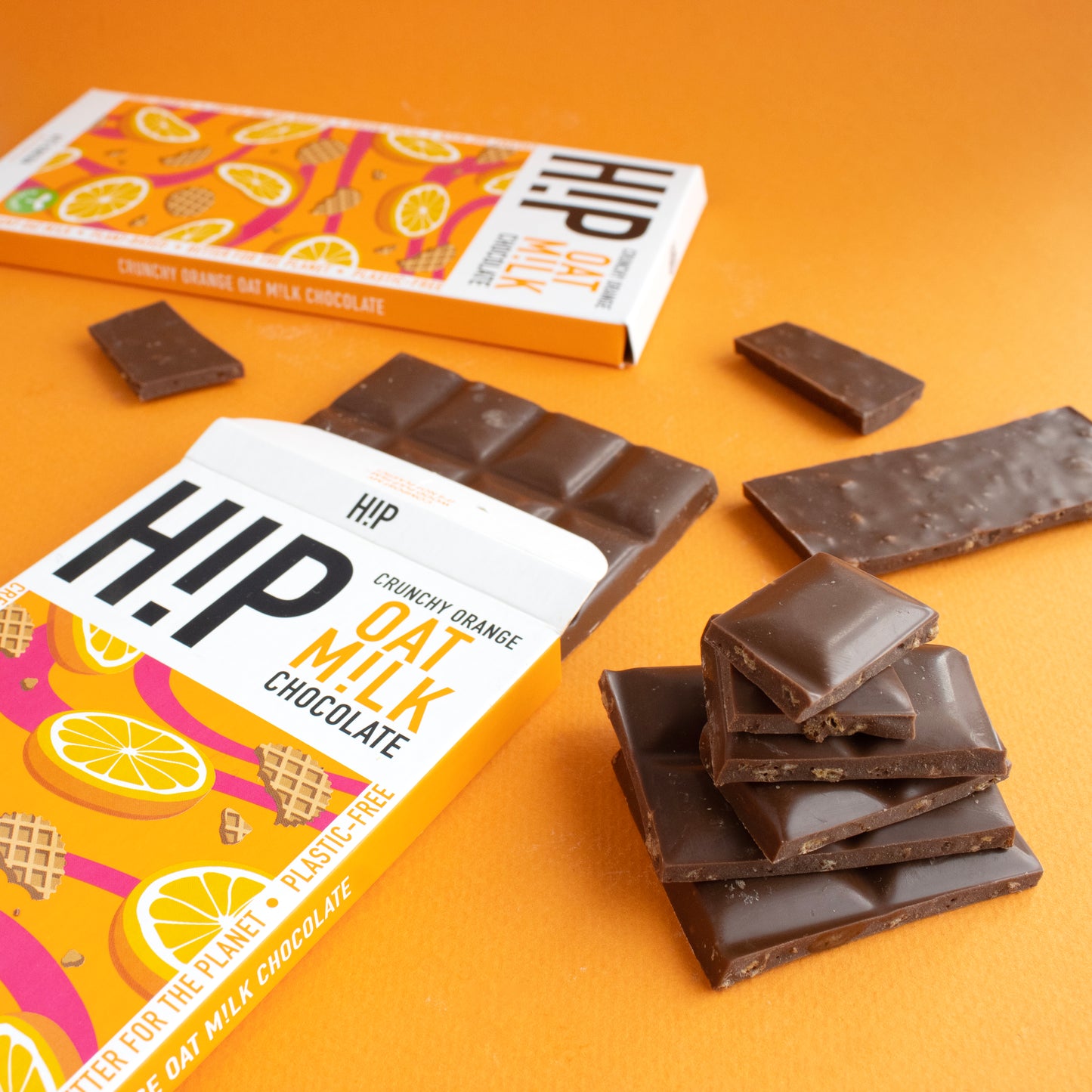 Love Cocoa H!P Crunchy Orange Bar