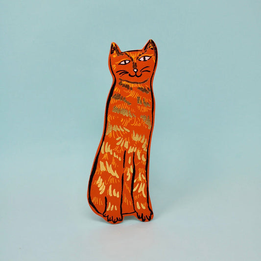 Ark Cat Tails Bookmark in orange