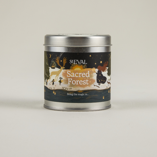 St Eval Sacred Forest Scented Christmas Tin Candle