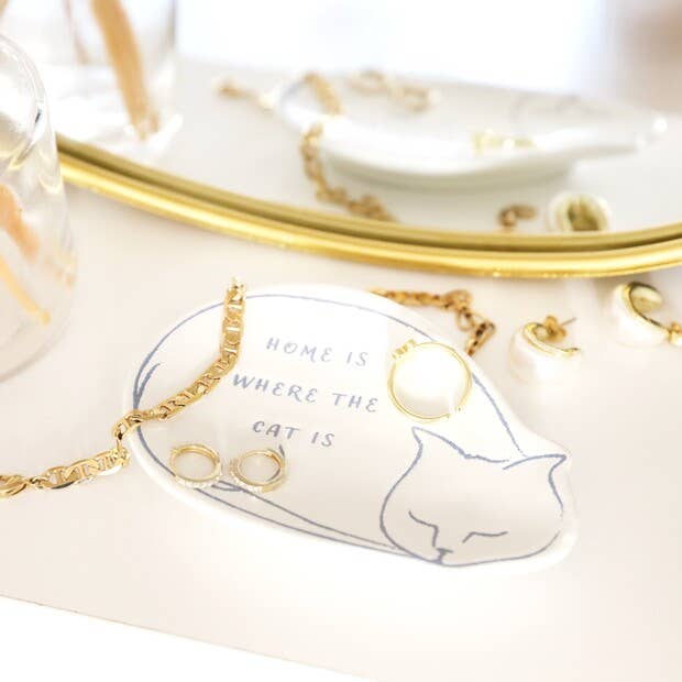 Lisa Angel - Cat Quote Trinket Dish