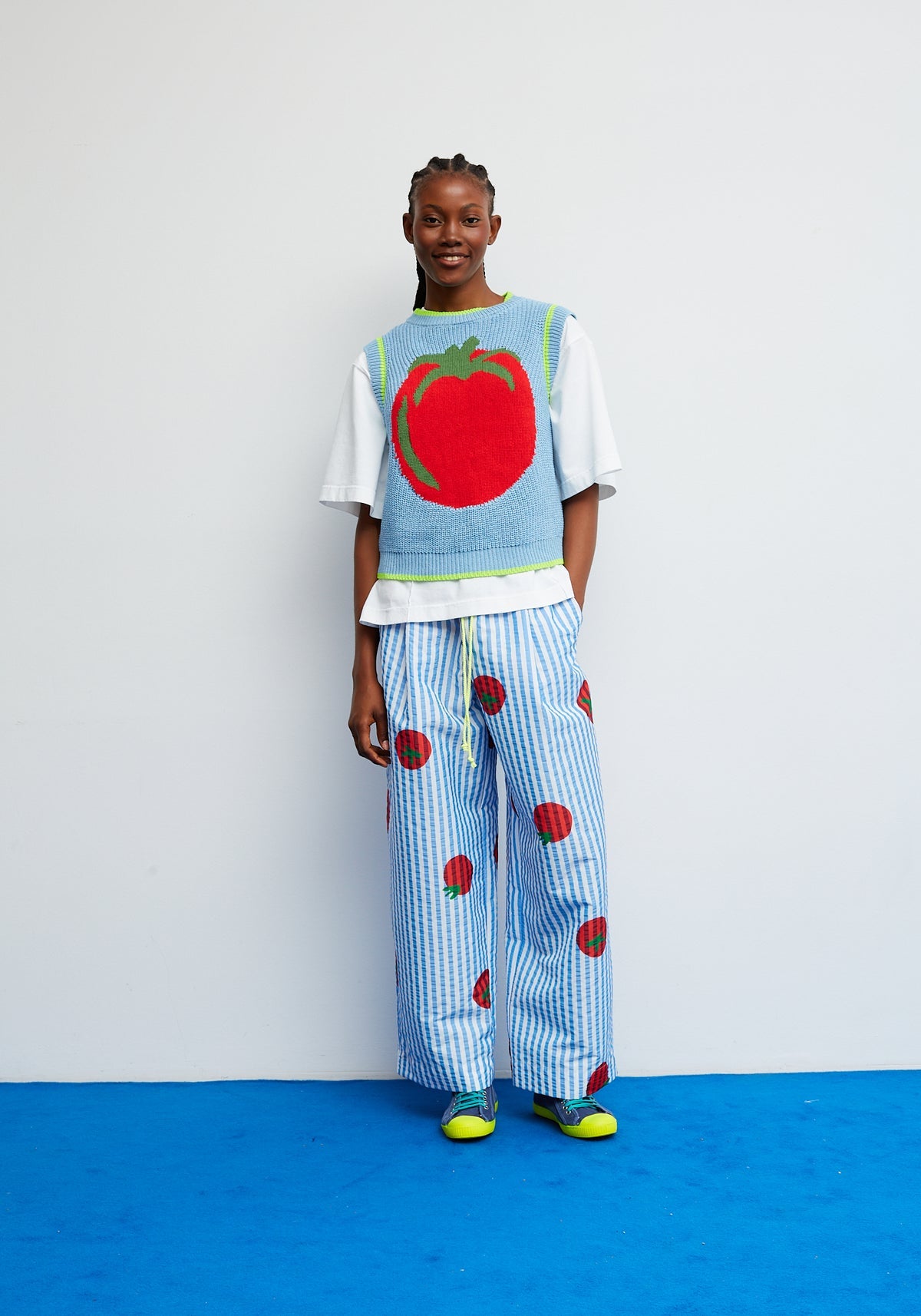 Dr Bloom Blue Pomodoro Vest