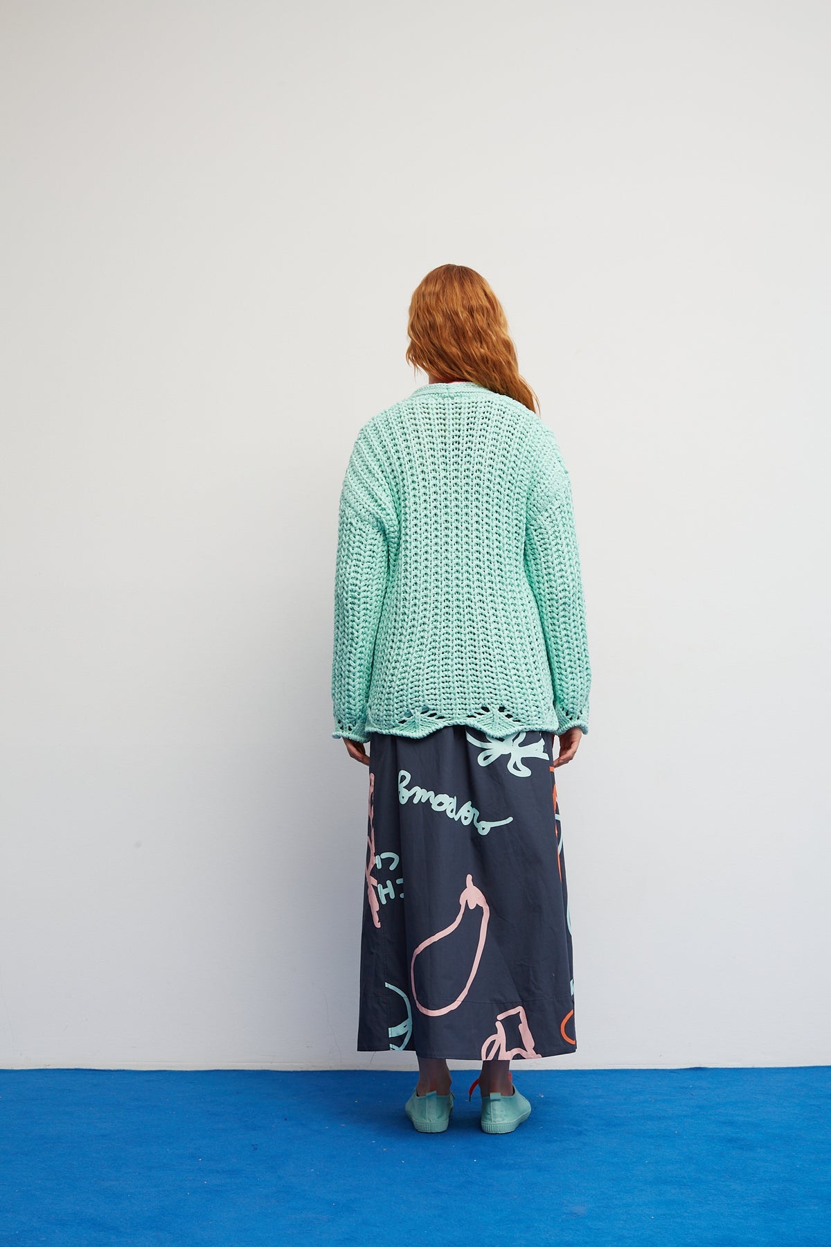 Dr Bloom Aqua Tardeo Sweater