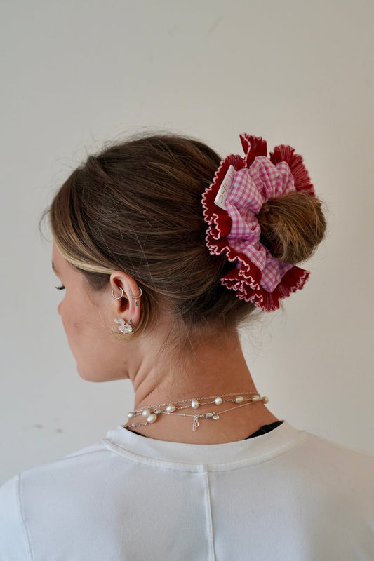 Staise London Cherry Kisses Hair Scrunchie