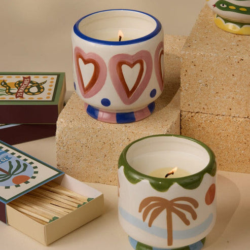 Adopo Vanilla Scent Candle 