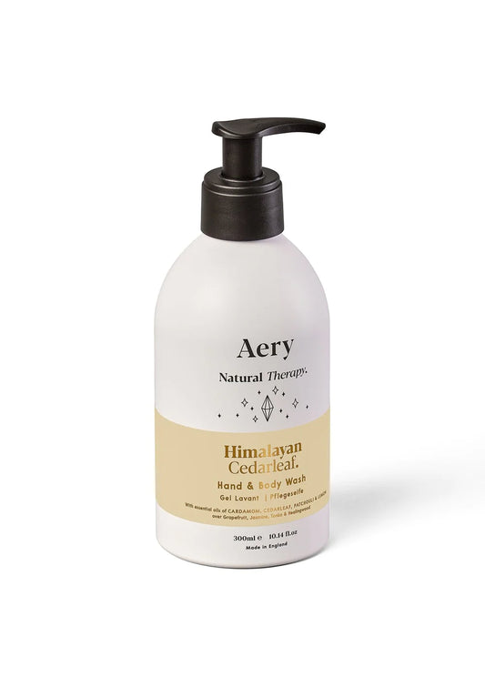Aery Himalayan Cedarleaf Hand & Body Wash 300ml - Cedarleaf Patchouli and Lemon