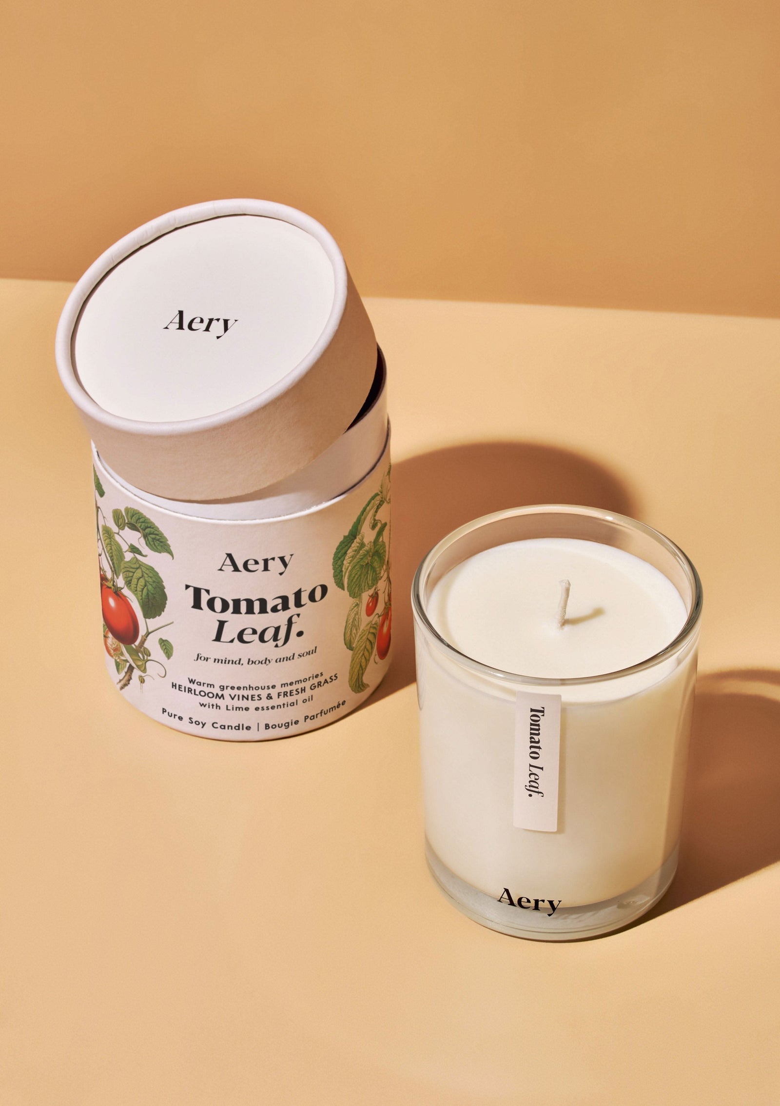 Aery Tomato Leaf Reed Scented Candle