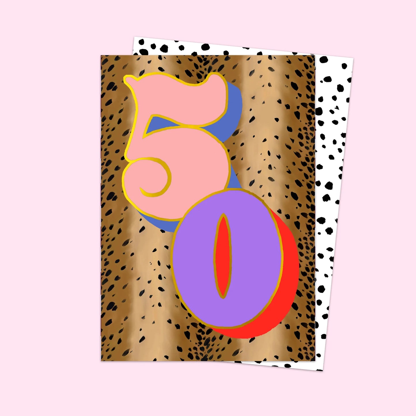 Age 50 Birthday Card by Eleanor Bowmer