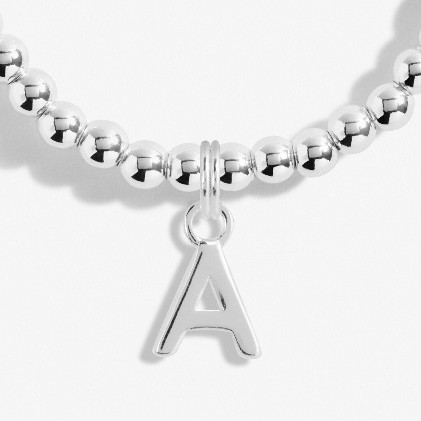 Joma Jewellery A Little Alphabet Bracelet in Silver Plating