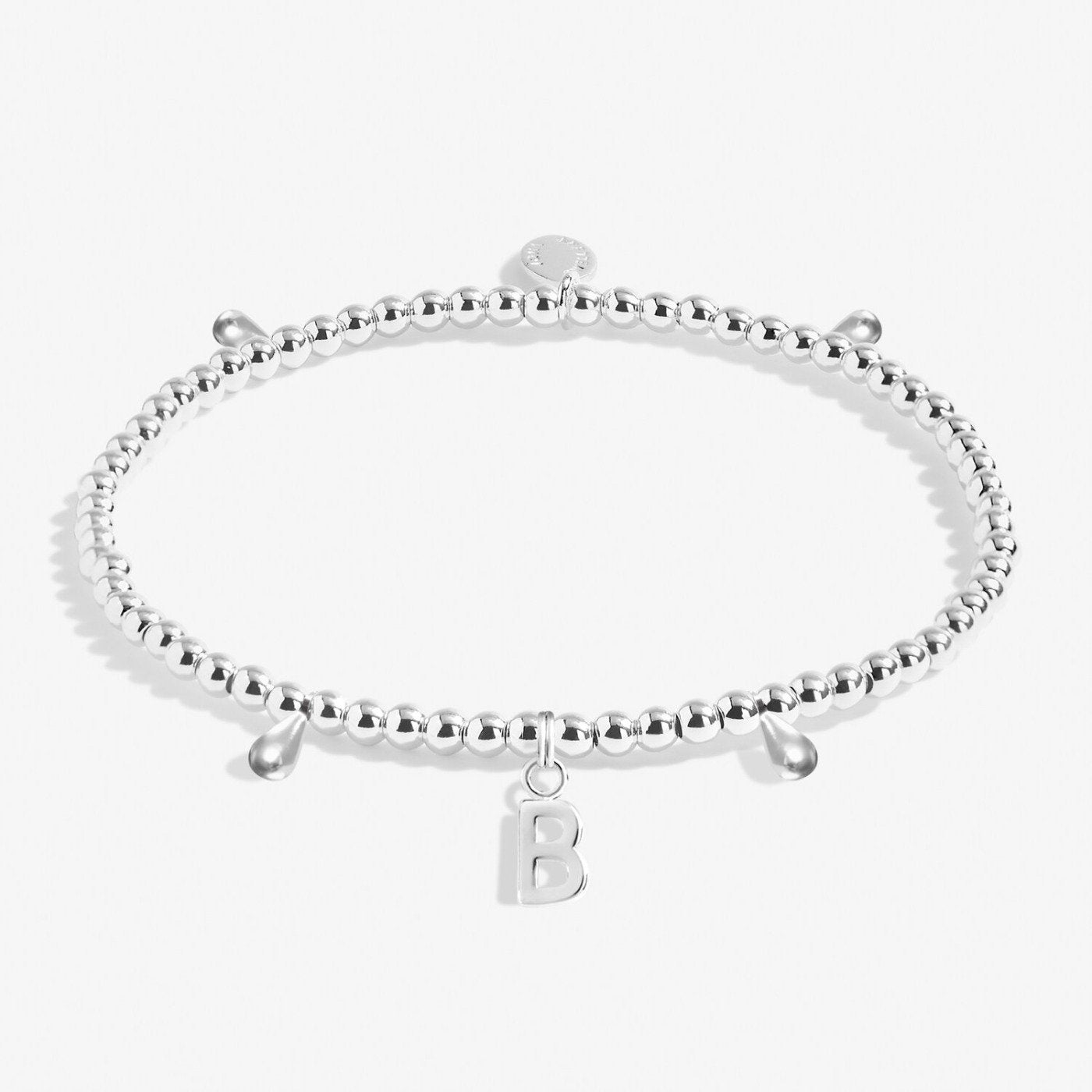 Joma Jewellery A Little Alphabet Bracelet in Silver Plating