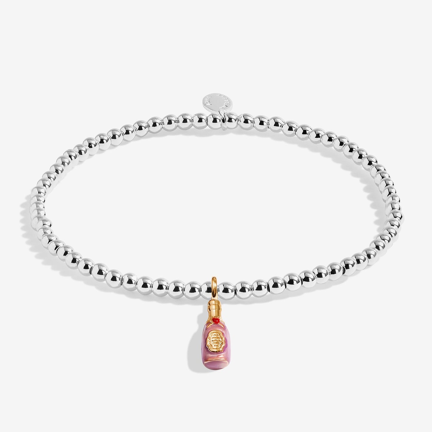 Joma Jewellery A Little Vibes 'Prosec Ho Ho Ho' Bracelet In Silver And Gold Plating