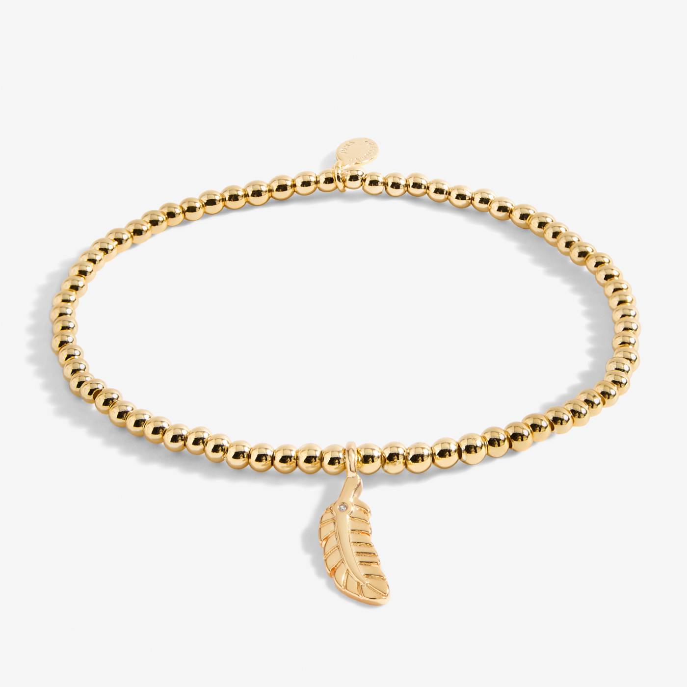 Joma Jewellery A Little 'Feathers Appear When Loved Ones Are Near' Bracelet