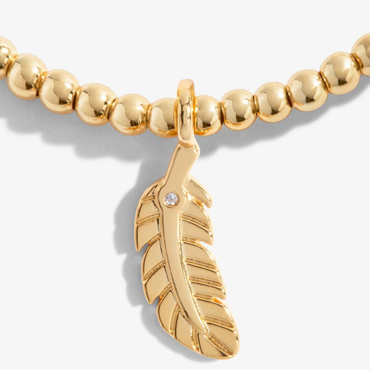 Joma Jewellery A Little 'Feathers Appear When Loved Ones Are Near' Bracelet