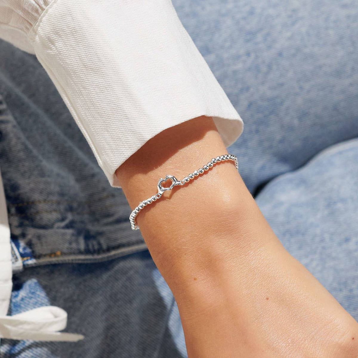 
A Little 'Friendship Laughter Happiness' Bracelet