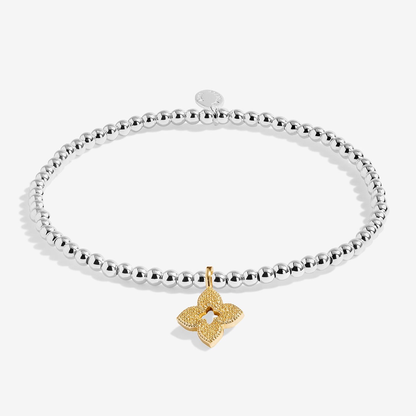 Joma Jewellery A Little 'There's No Better Friend Than You' Bracelet In Silver and Gold Plating