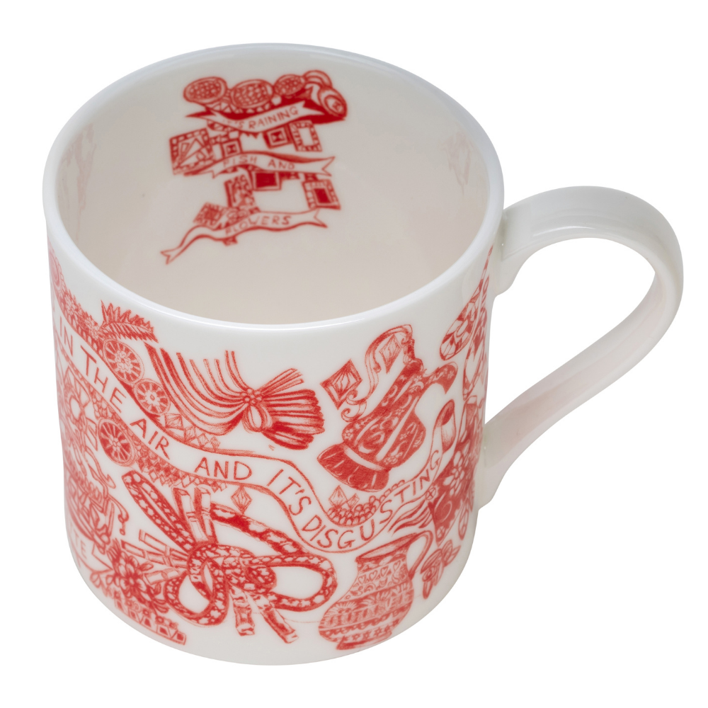 ARTHOUSE Unlimited - Love is in The Air, Fine Bone China Mug