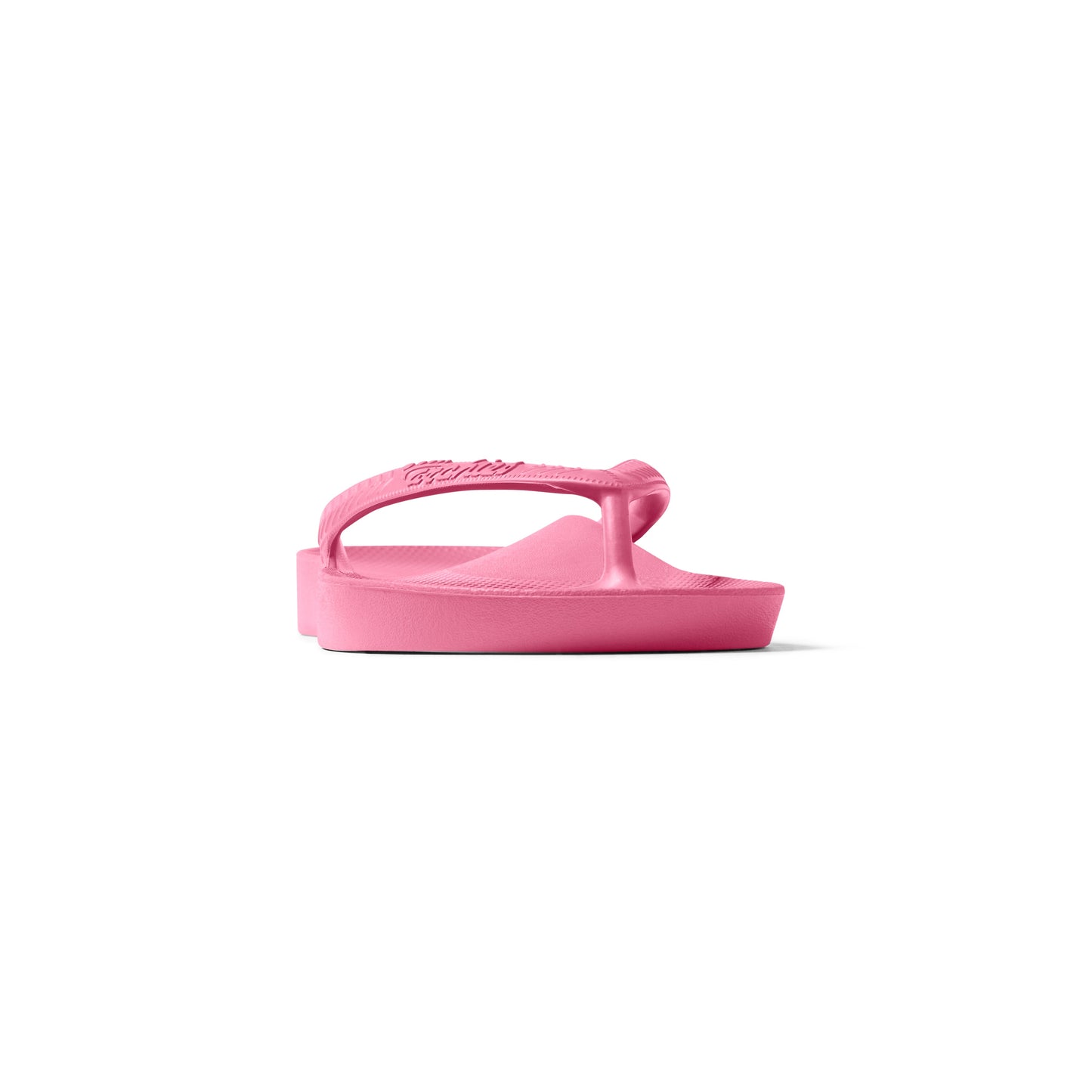 Archies Hot Pink Arch Support Flip Flops - Classic