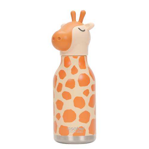 ASOBU Giraffe Bestie Bottle with Brush