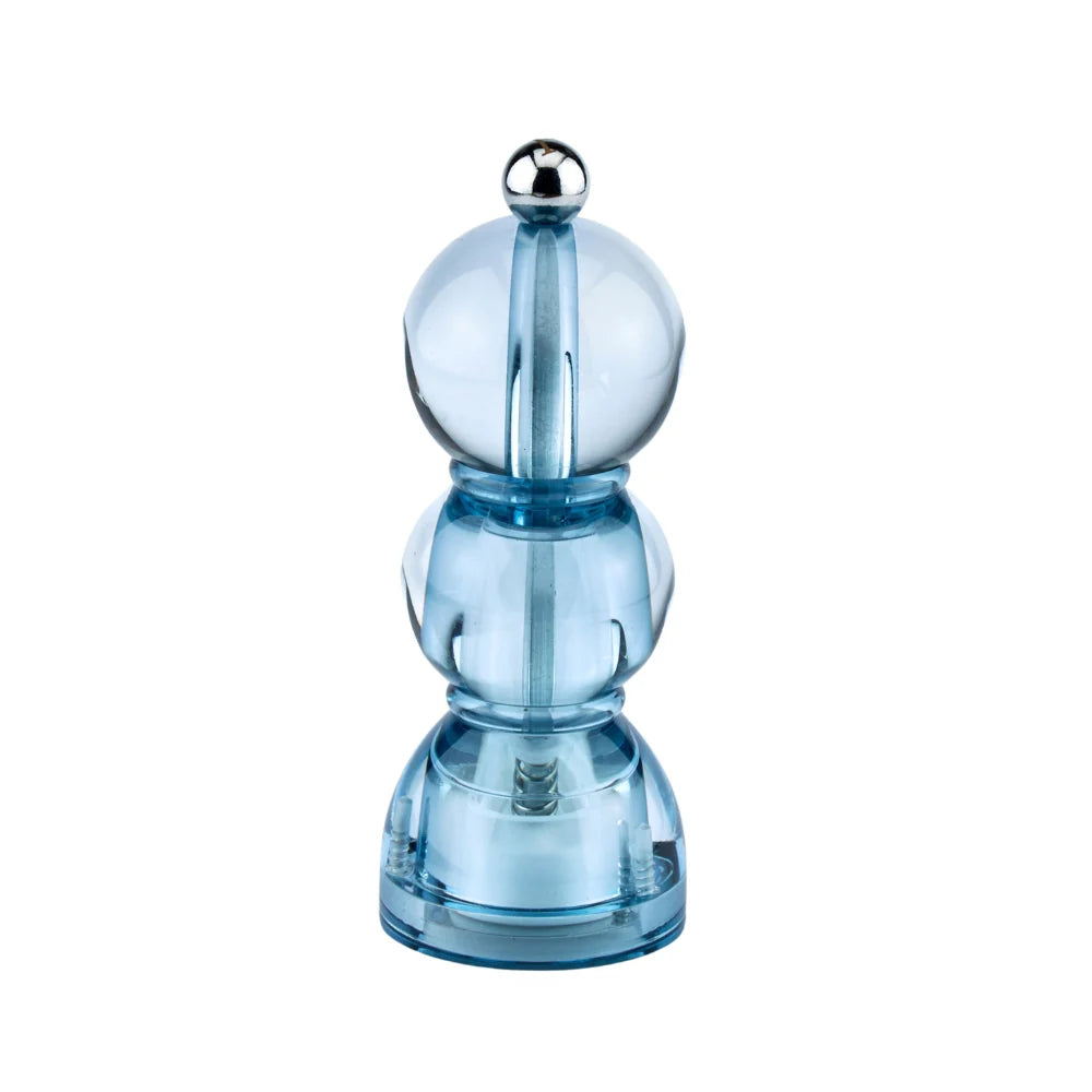 Addison Ross Blue Icy Mini Bob Salt or Pepper Mill 14cm