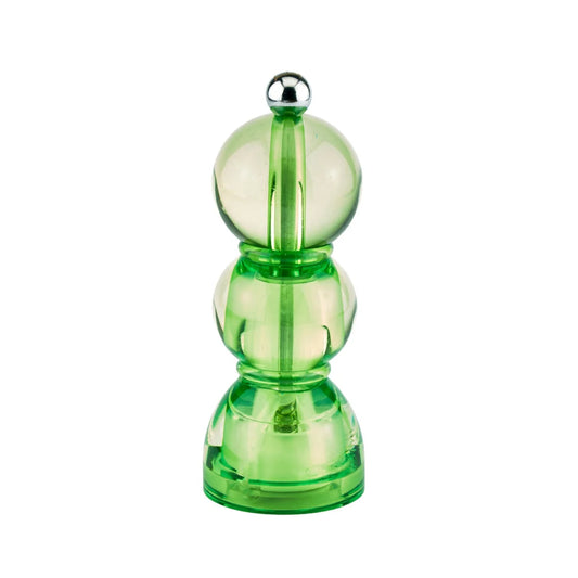 Addison Ross Green Icy Mini Bob Salt or Pepper Mill 14cm