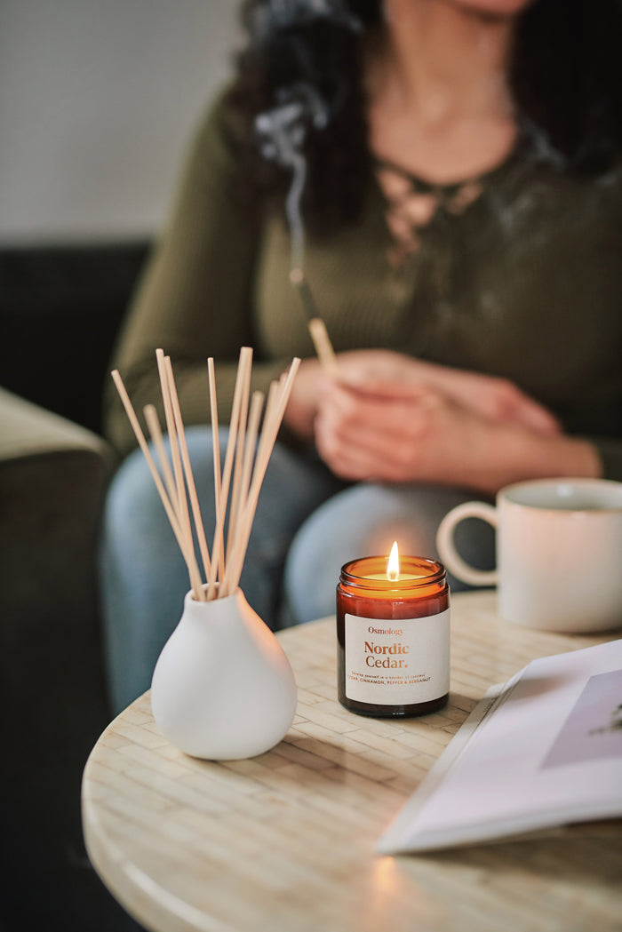 Osmology Nordic Cedar Scented Jar Candle