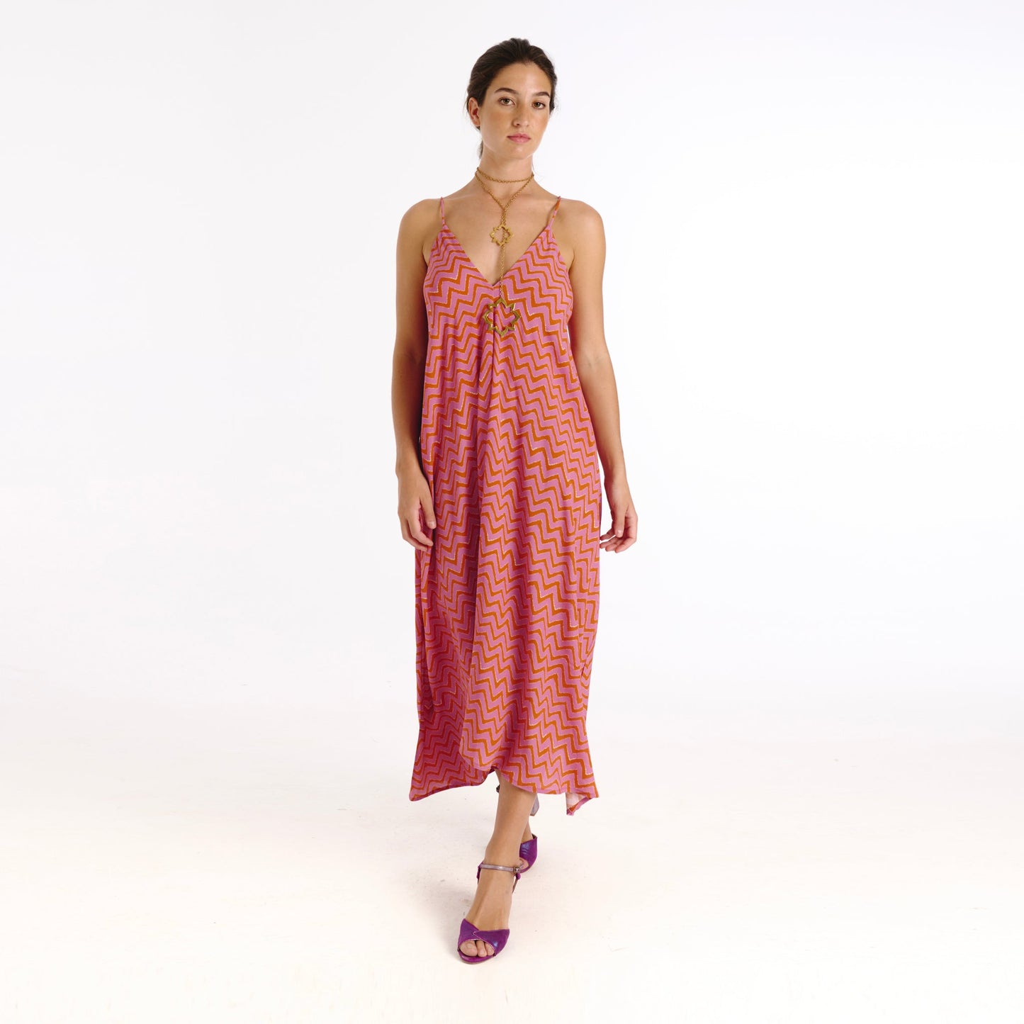 Tanavana Alma Pink Tivoli Dress