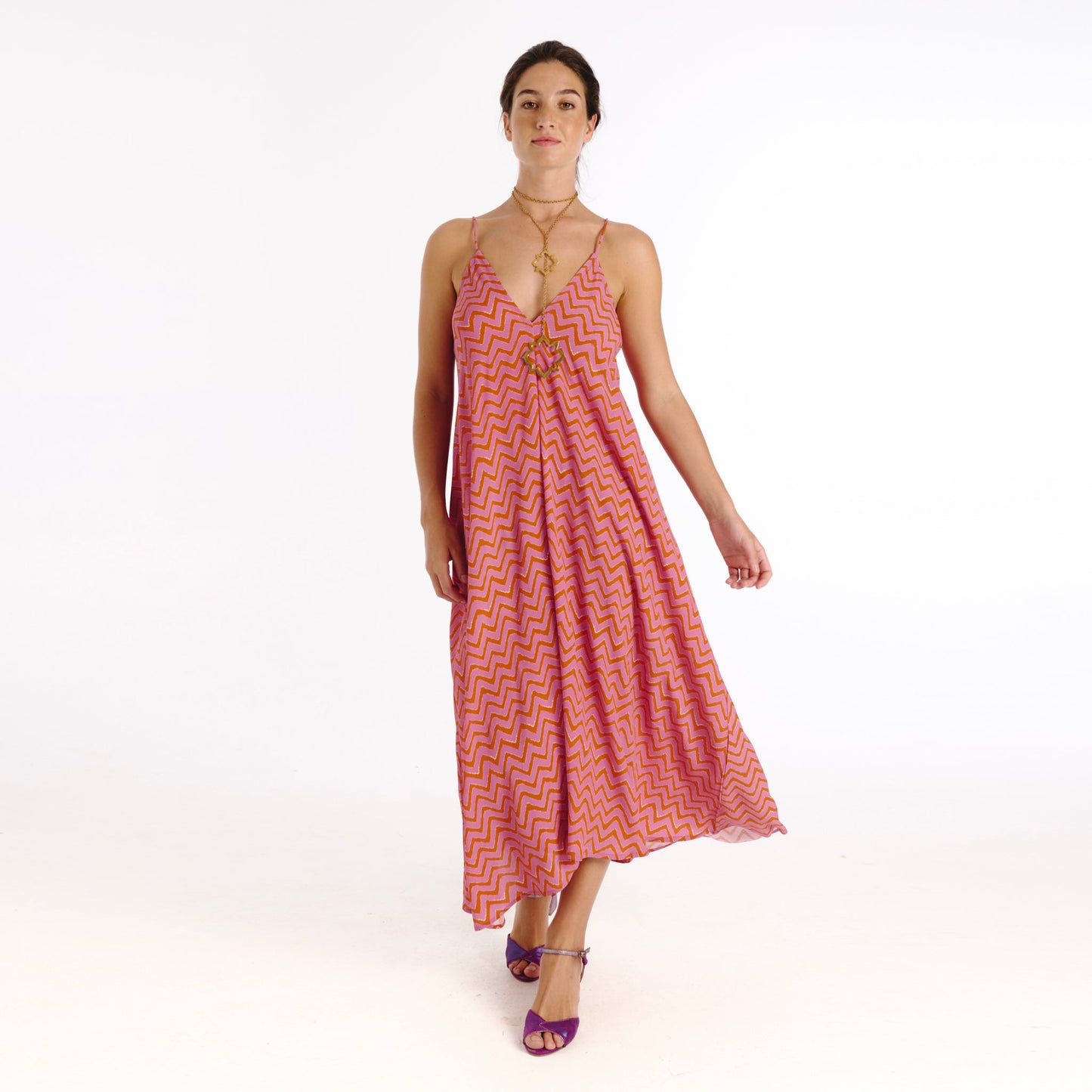 Tanavana Alma Pink Tivoli Dress