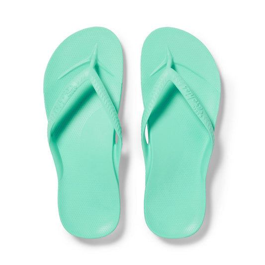Archies Mint Arch Support Flip Flops - Classic