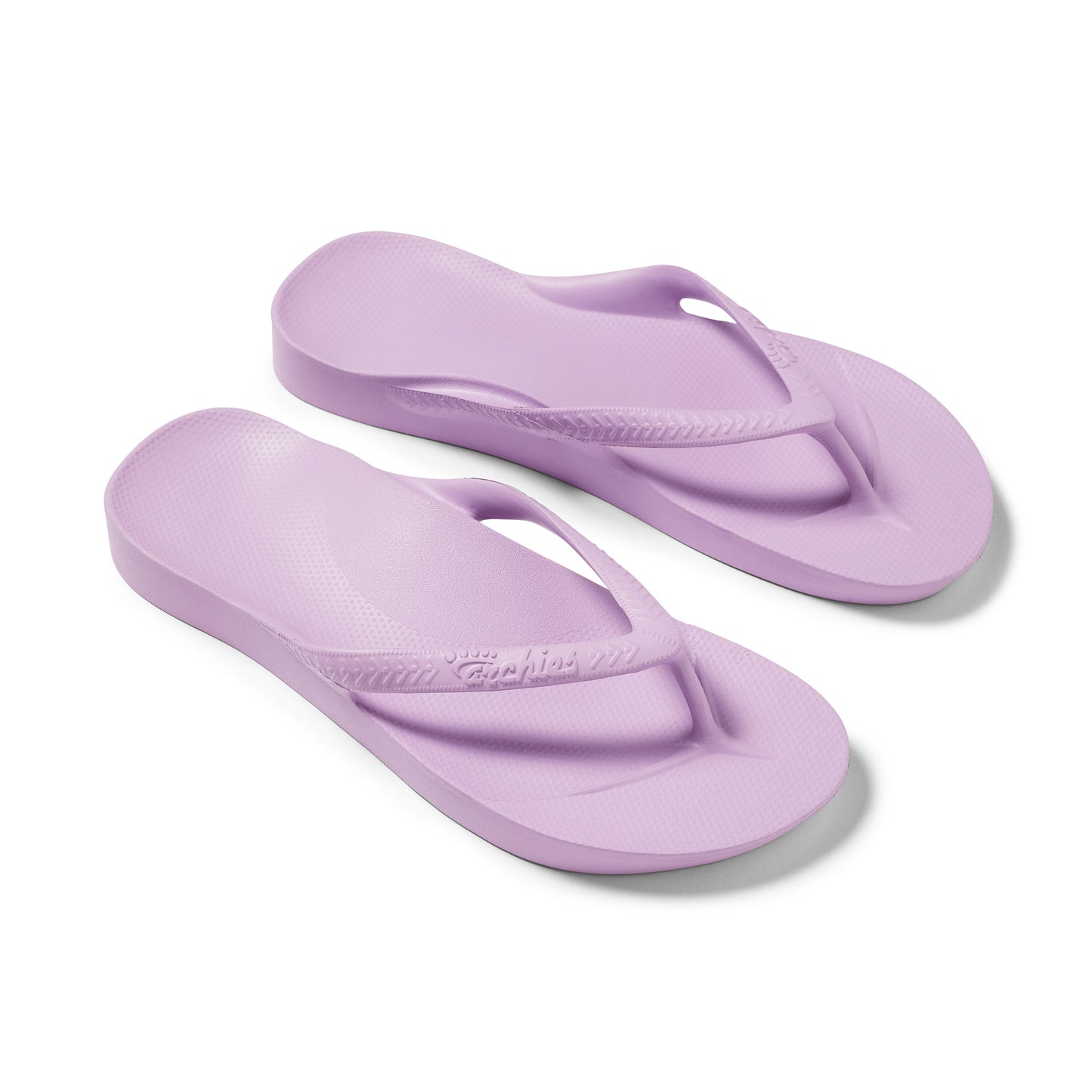 Archies Lilac Arch Support Flip Flops - Classic