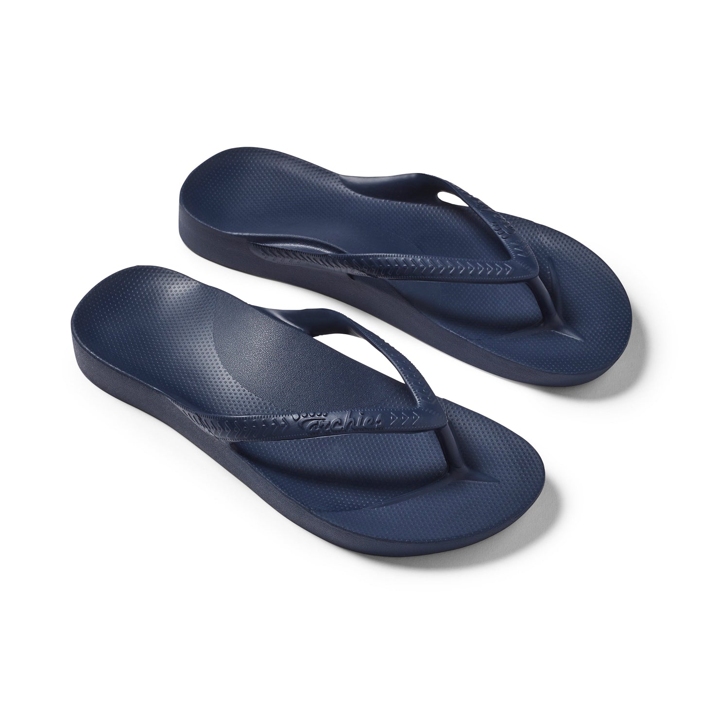 Archies Navy Arch Support Flip Flops - Classic