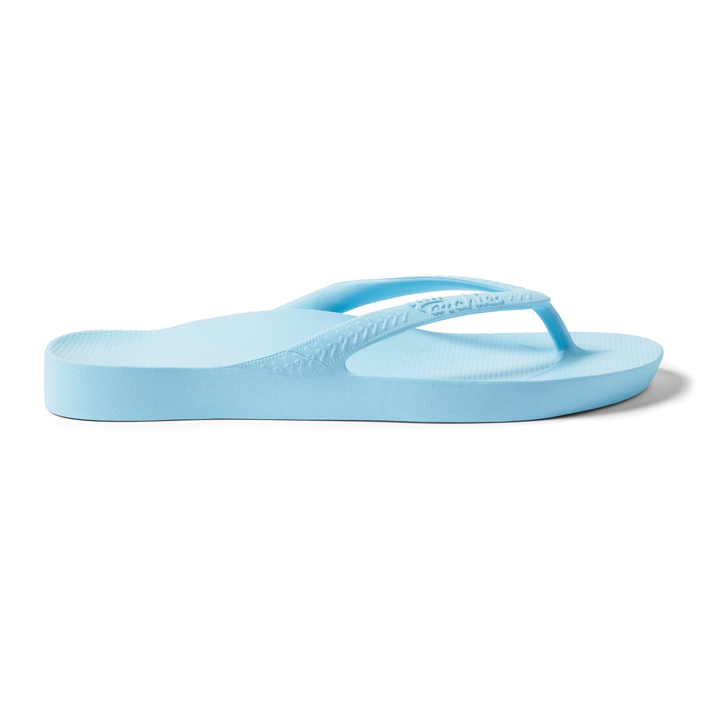 Archies Sky Blue Arch Support Flip Flops - Classic