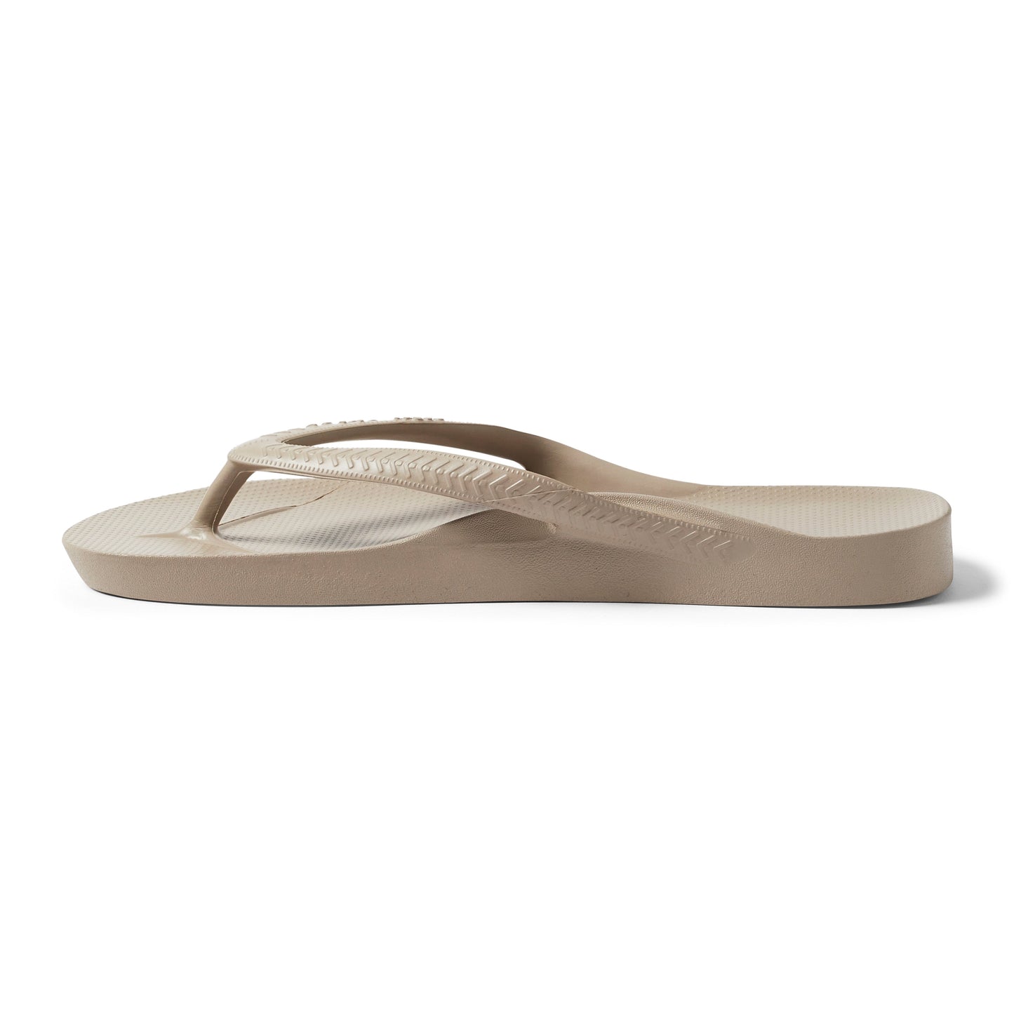 Archies Taupe Arch Support Flip Flops - Classic