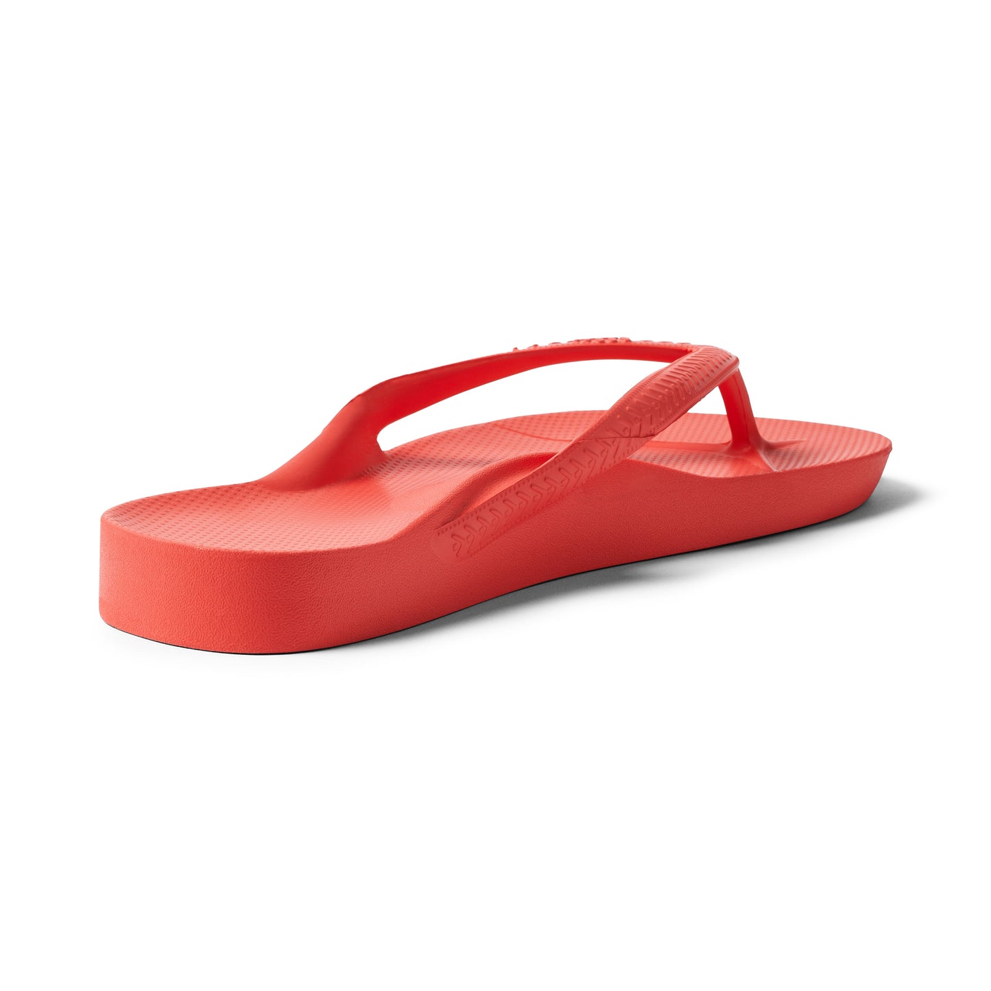 Archies Coral Arch Support Flip Flops - Classic Coral