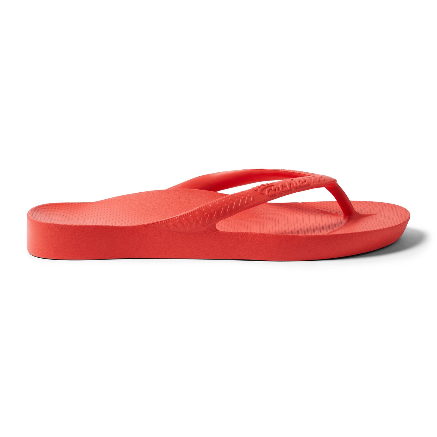 Archies Coral Arch Support Flip Flops - Classic Coral
