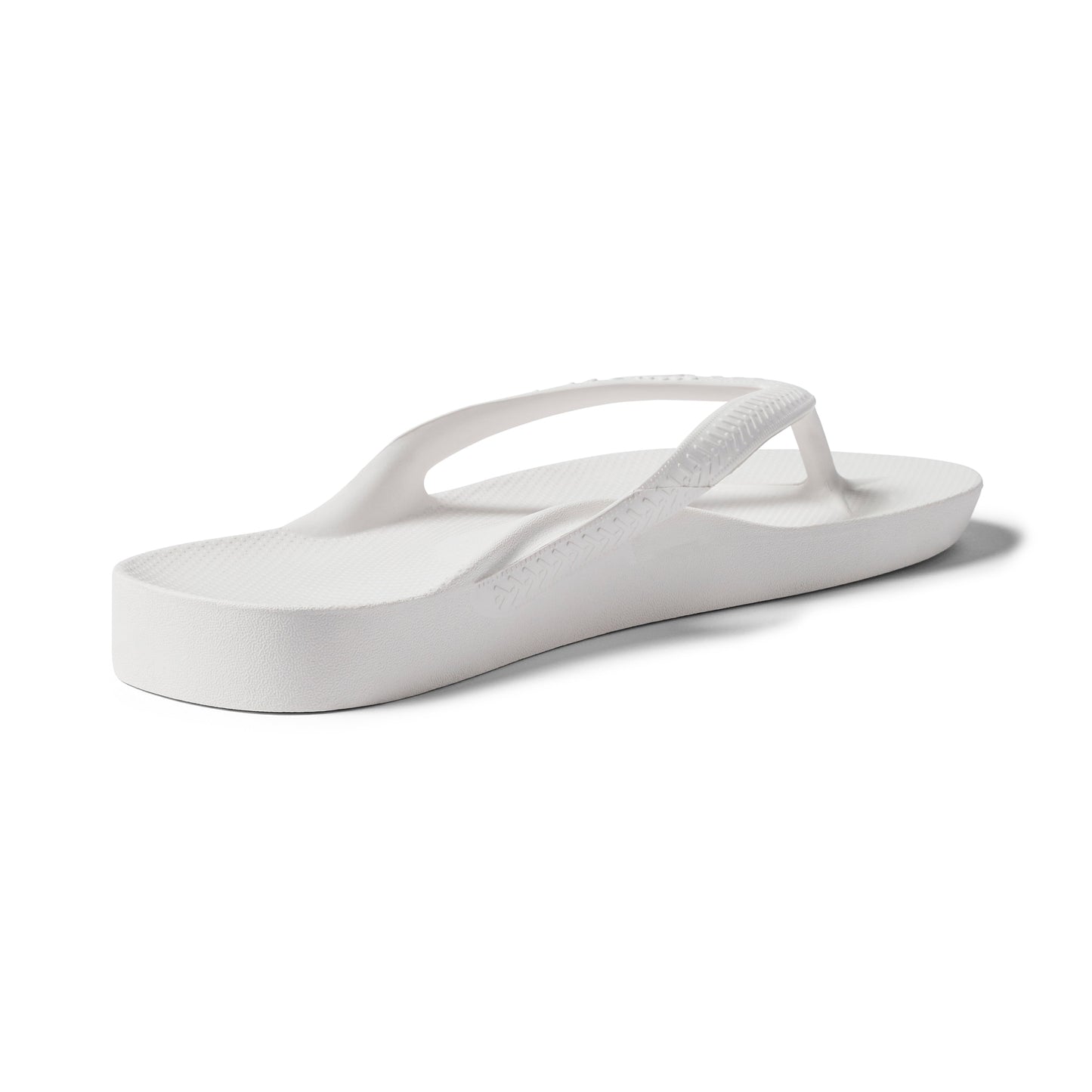 Archies White Arch Support Flip Flops - Classic