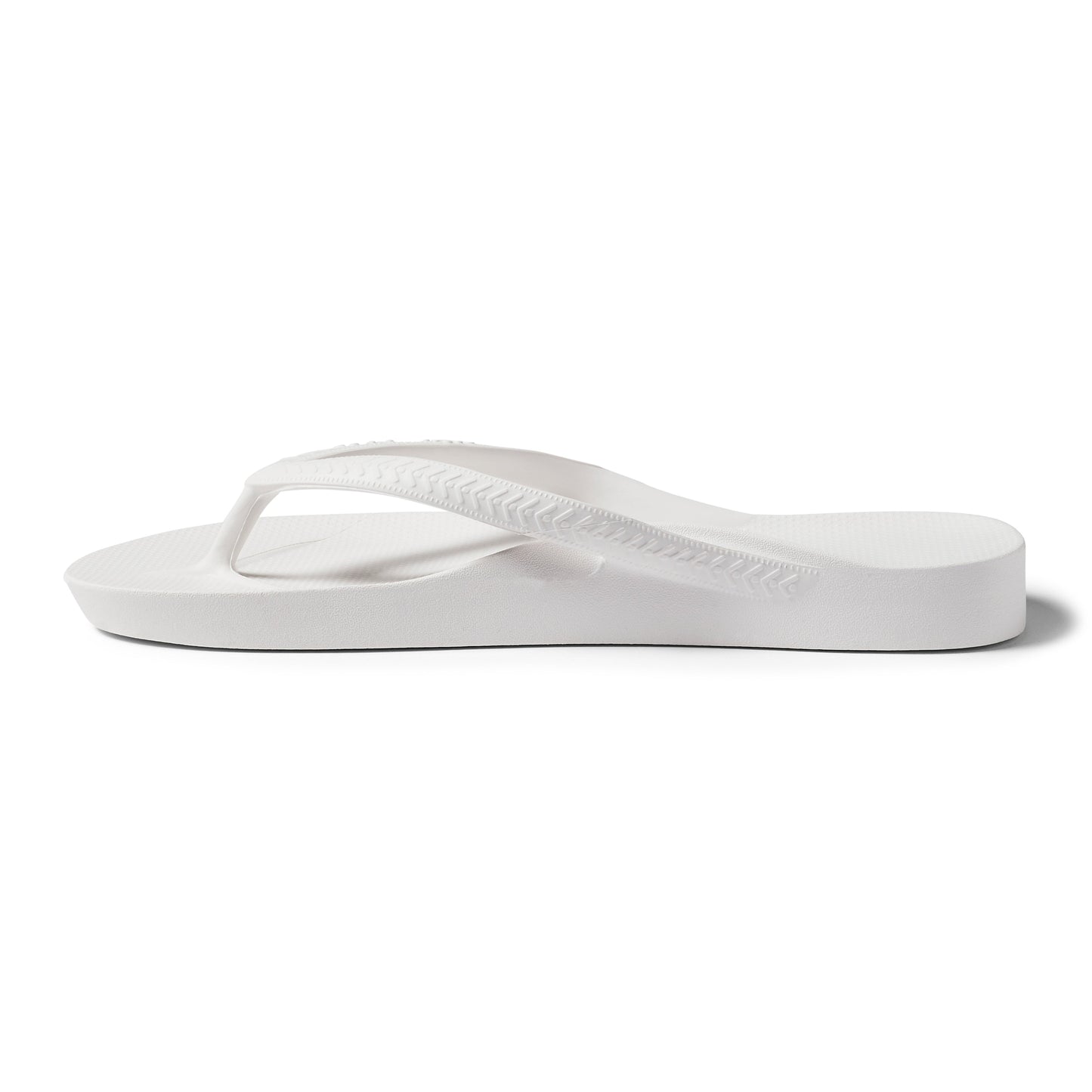 Archies White Arch Support Flip Flops - Classic