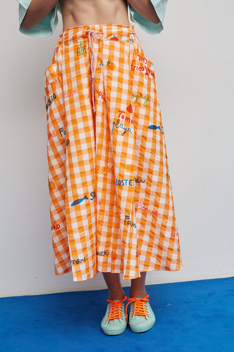 Dr Bloom Jaleo Vichy Skirt