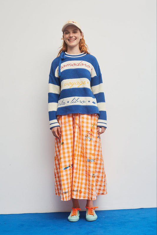 Dr Bloom Jaleo Vichy Skirt