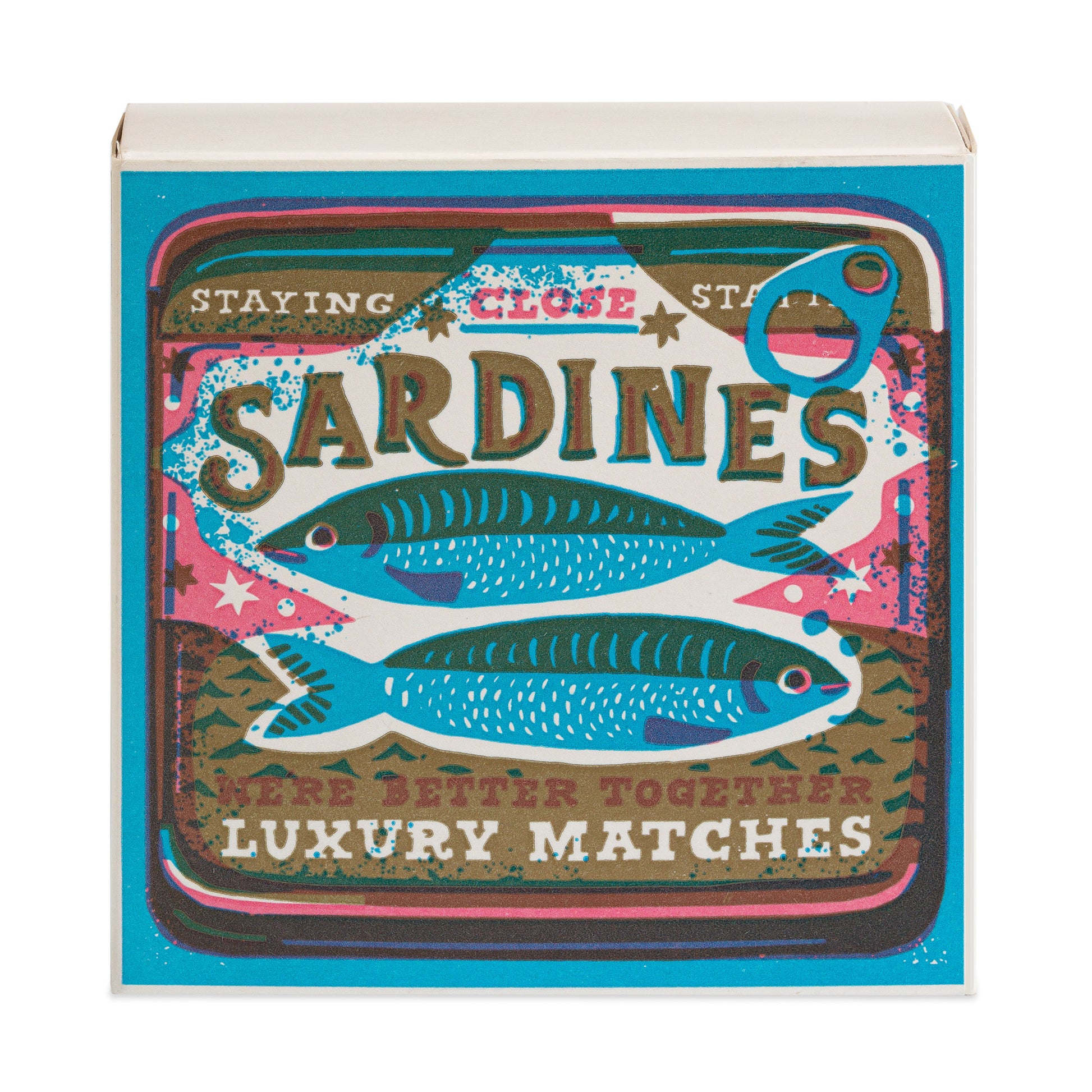 Better Together Sardines by The Printed Peanut Matches