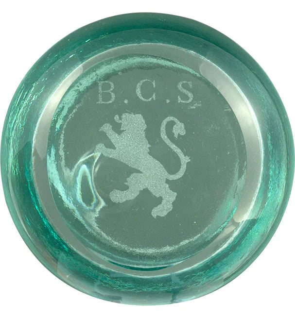 BCS Glass Tealight Holder - Various Colours