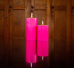 BCS - Neyron Rose Eco Pillar Candle, 10cm