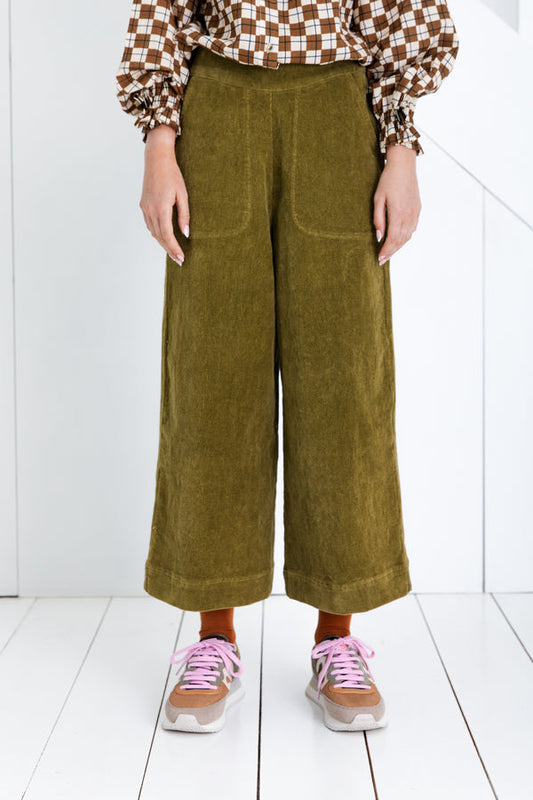 Bonte London Bijou Trouser in Olive
